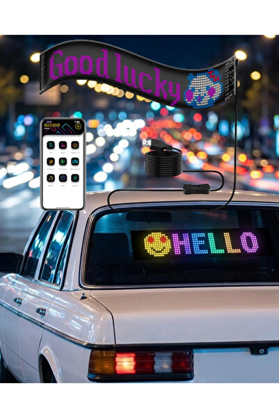 Epilons Led Matrix Panel Rgb Text Writing Animated Phone Controlled Smart Dis...