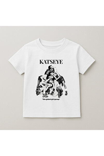 SVART WEAR Katseye Printed Crew Neck Cotton Short Sleeve Kids & Youth T-Shirt