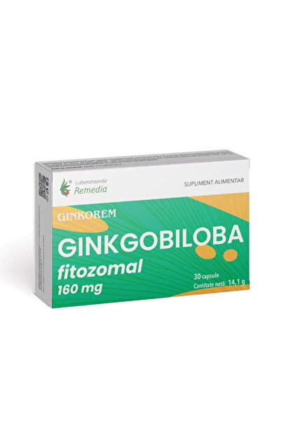 Remedia Ginkorem Ginkgo Biloba Fitozomal 160mg 30cps