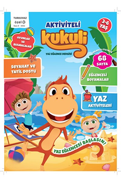 Turkuvaz Dergi AKTİVİTELİ KUKULİ YAZ EĞLENCE DERGİSİ