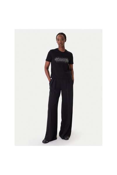 Karl Lagerfeld Tricou de damă B1W17030 Negru