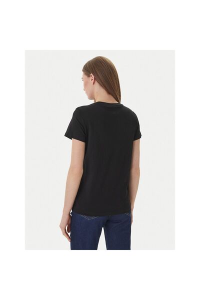 Guess Jeans Γυναικείο T-shirt W6GI45K8HM0 Μαύρο