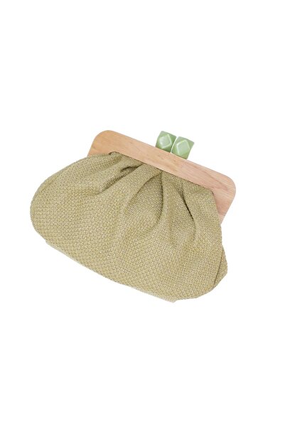 ButicCochet Geantă plic sintetică de damă, ButicCochet, 28x18x10 cm, Verde - GND1115