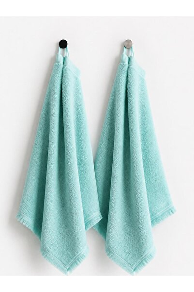 Semecca Fringed 40X70 Cotton Kitchen Drying Towel Set of 2