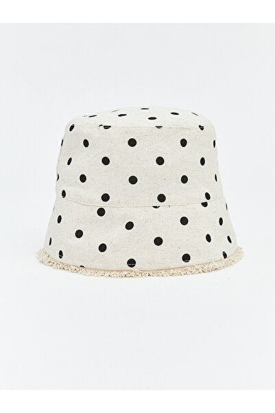 LC Waikiki Ozmarka New Season Polka Dot Women's Bucket Hat