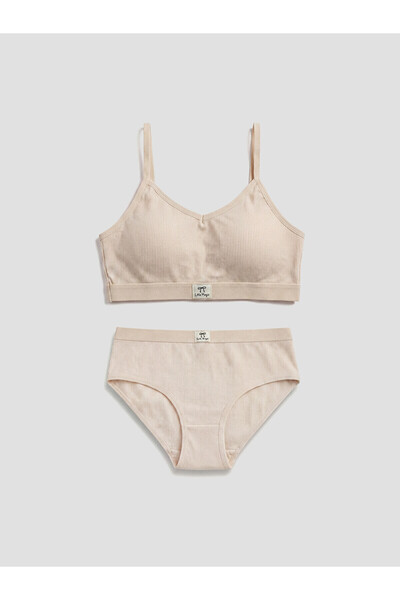 LC Waikiki Girl's Bustier and Panties Set