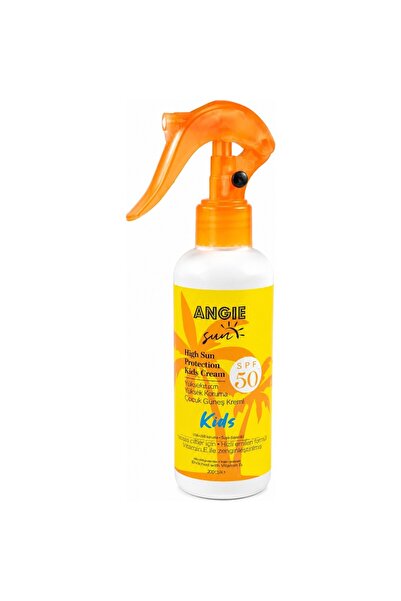 Angie ANGIESUNKIDS50SPF Çocuklar Için Yüksek Koruma Güneş Kremi