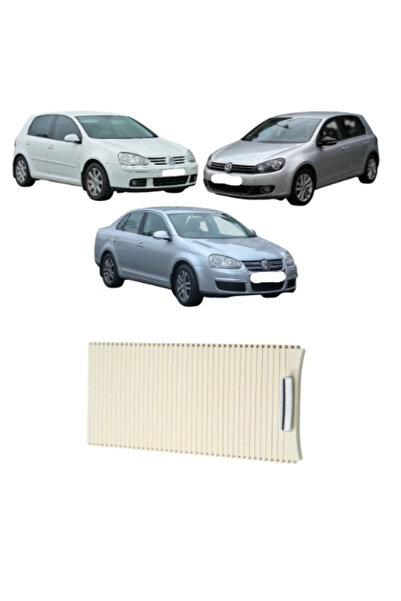 gkl Golf5-6-Jetta Orta Konsol Bardaklık Üst Sürgü Kapağı Bej 2005-2010 1K0862531
