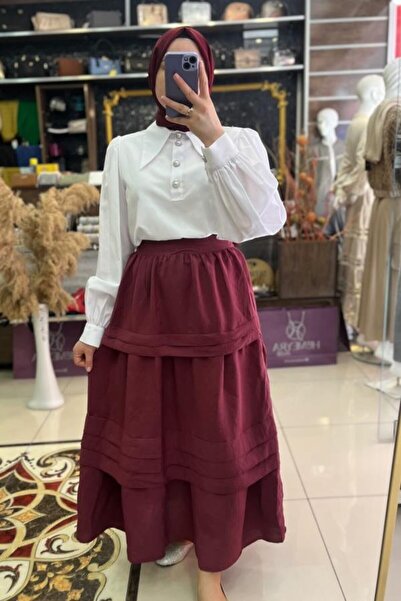 HÜMEYRA BUTİK تنورة متدرجة