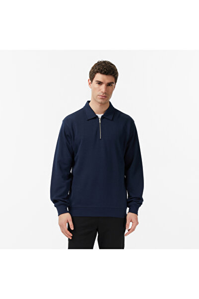 Nautica Erkek Lacivert Regular Fit Sweatshirt