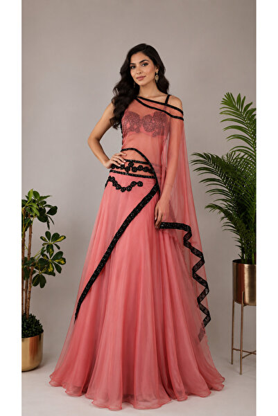 ASIAN Marina Dress Elegant Evening Dress Luxurious Soft Chiffon Fabric