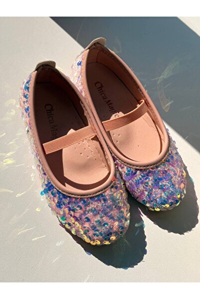 Chica Magica Girl's Glitter Ballerinas