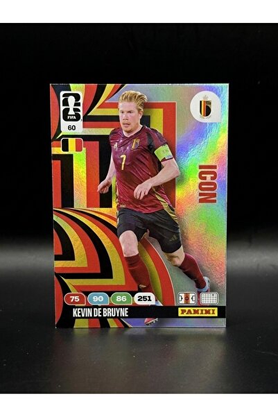 Panini FWC 26 Kevin De Bruyne Icon Belgium 2026 World Cup Card