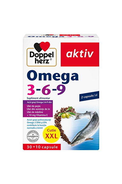 doppel herz Omega 3-6-9 XXL 40cps
