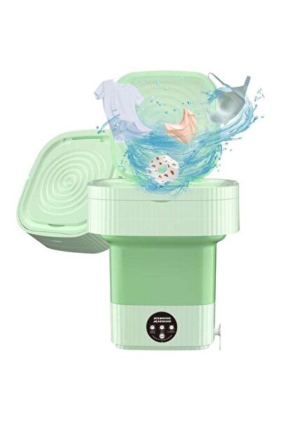 Arabest Mini Washing Machine,10 L Folding Washer with 3 Modes Deep Cleaning f...