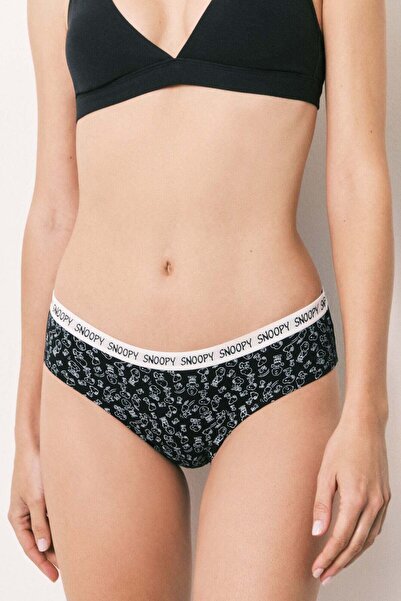 Women'secret Snoopy Print Cotton 7-Pack Wide Panties