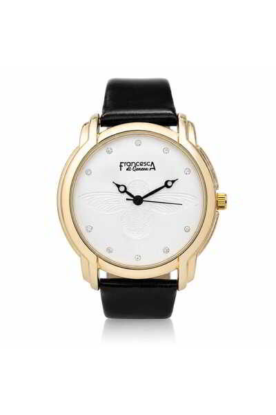 Watch Ceas de dama, Francesca di Geneva, Negru, FF480