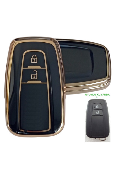 Kasey Toyota Corolla C-Hr Land Cruiser Compatible Smart 2-Key Remote Control ...