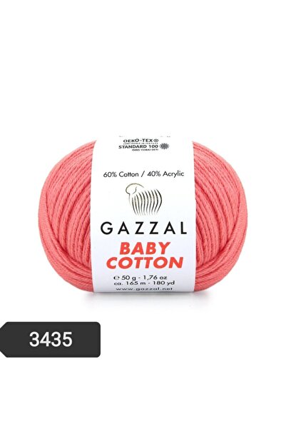 Gazzal Baby Cotton Amigurumi Ipi 50 Gr El Örgü Ipi Punch Ipi 3412 Yavruağzı P...