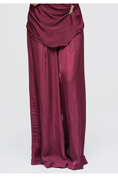 OMBRE Pantaloni de damă, lungime completă, croială largă OW-PA-E0012