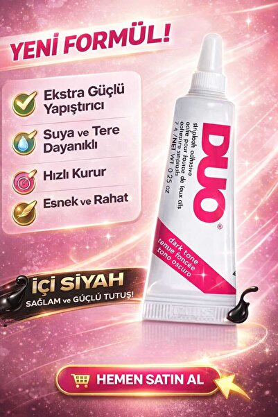 Duo KİRPİK YAPIŞTIRICISI SİYAH 7 GR