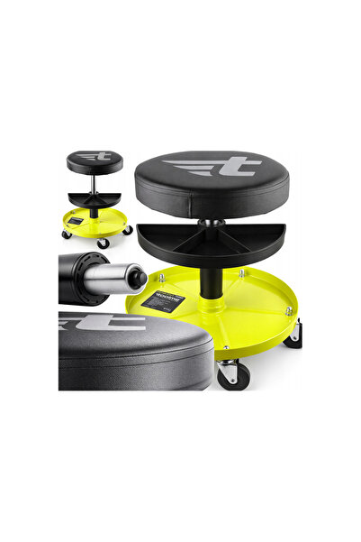 Toolme Scaun de atelier auto, capacitate maximă 136 kg, TM 023