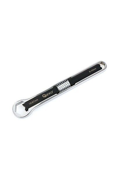GEKO Cheie inelară dublă reglabilă, 15-27mm/5-15mm, G15028