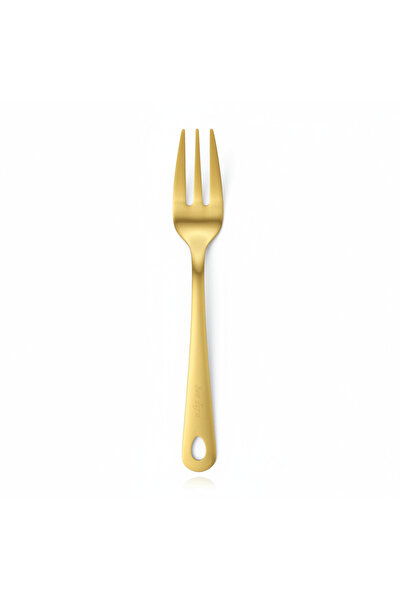AKDC Stainless Steel Serving Fork 24 cm – Gold