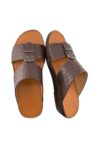 Cirino ( ACN-2000 ) Handmade Arabic Men's Slippers | Outdoor Arabic Sandals F...