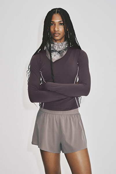 H&M Fosforlu Spor Üstü Slim Fit DryMove™