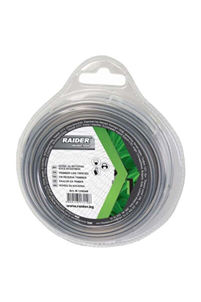 Raider Fir de tuns pentru motocoasă, dreptunghiular, argintiu 2.7mm, Raider, ...