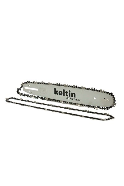 Keltin Lamă de ghidaj și set de 2 lanțuri pentru drujba Partner, 14 ", 3/8 ",...