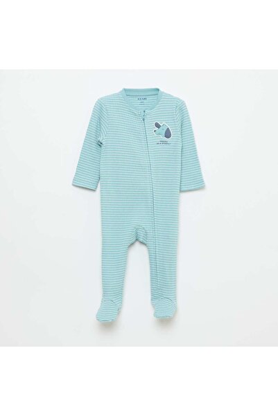 KIABI Cotton Sleepsuit BLUE
