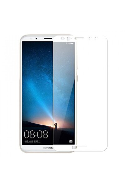 Huawei Πλήρους Κάλυψης Σκληρυμένο Γυαλί Λευκό (Huawei Mate 10 Lite & Nova 2i)
