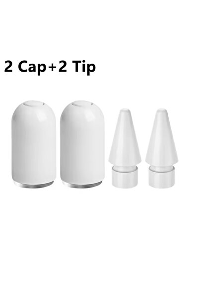 Choice7 2 Cap 2 Tip Magnetic Replacement Cap with Pencil Tips for Pencil 1st ...