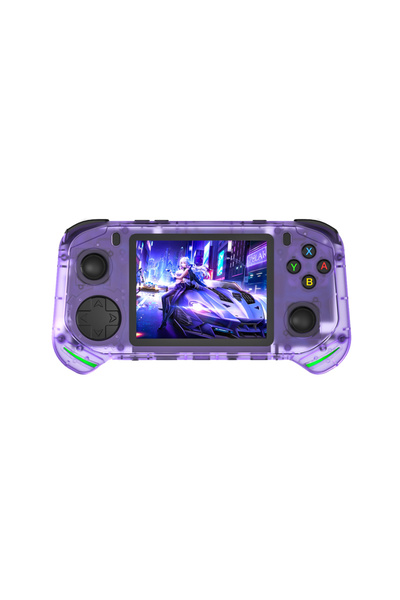 choice2 purple NEW RX6H Retro Handheld Game Console Linux System 3.5 Inch IPS...