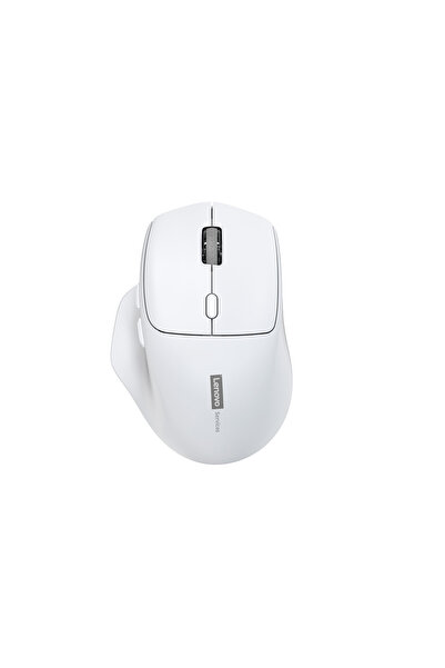 Choice1 Lenovo WHITE Ergonomic Wireless Mouse Design Dual-Mode Connection Lar...