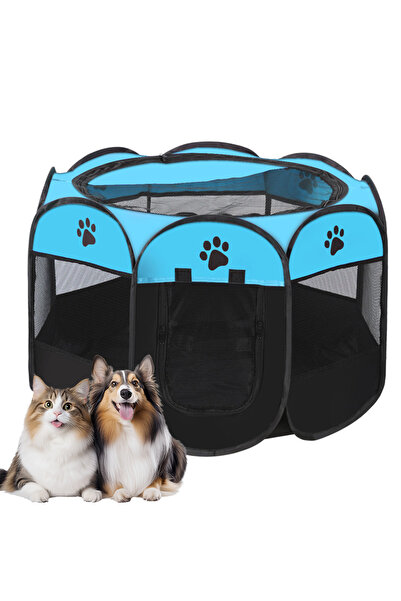 KidLe Folding Cat Tent Dog Cage Puppy Cage Pet Tent Dog Enclosure Cage