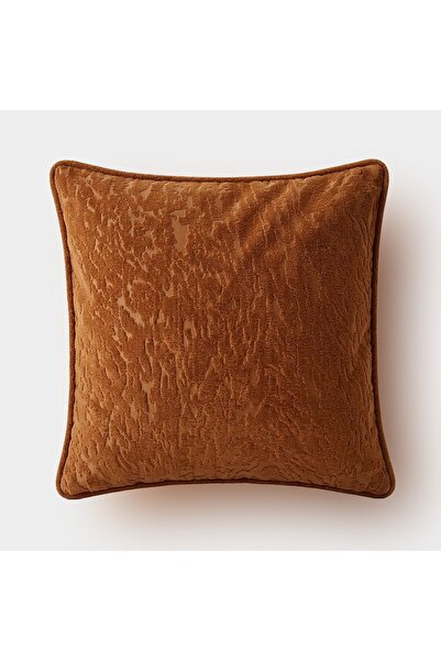 Lidoma Home "Golden" Textured Throw Pillow Cover 45X45 - Tile