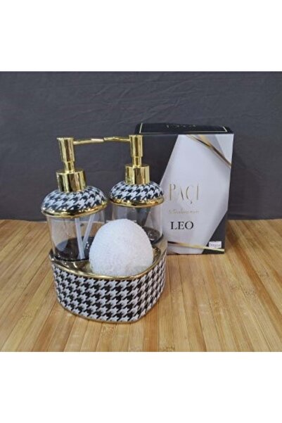 konak alışveriş 900238-Sivi Soap Dispenser Sponge. Double Glass.