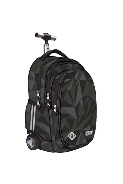 MAJEWSKI Troller-rucsac St.Right Geometric Grey