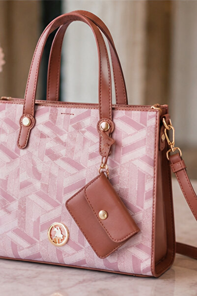 U.S. Polo Assn. USPA BUCKET BAG US6569,L.BROWN