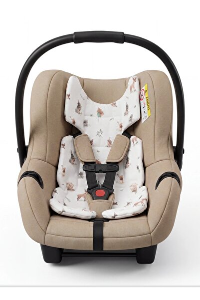 jr.bunnies Junior Bunnies Tiny Forest Patterned Stroller Cushion |   Double L...