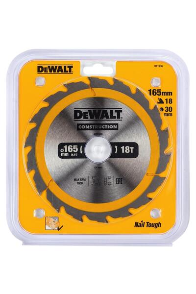 Dewalt DISC DE TĂIAT LEMN DT1936 165mmx30mm