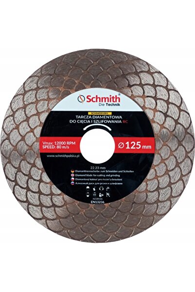 SCHMITH SCH04D01001 Disc diamantat 125x22,23x1,6 25mm RC