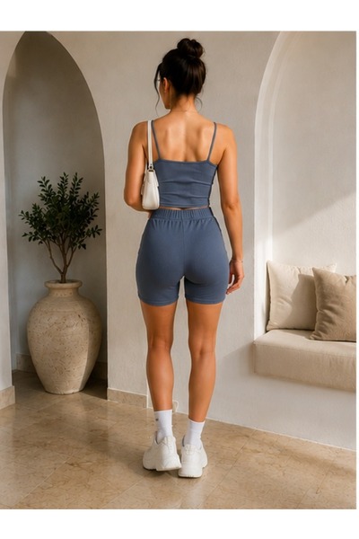 unika boutique Kadın Şortlu Kaşkorse Takım