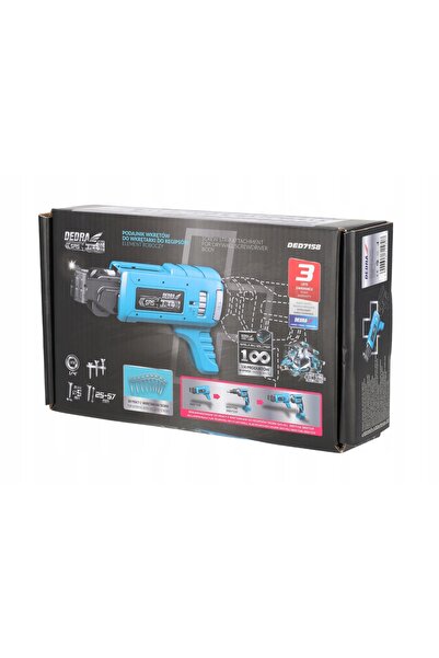 dedra DOZATOR DE ȘURUBURI DEDRA7158 25-57mm PENTRU MAȘINA DE ÎNȘURUBAT REGIPS...