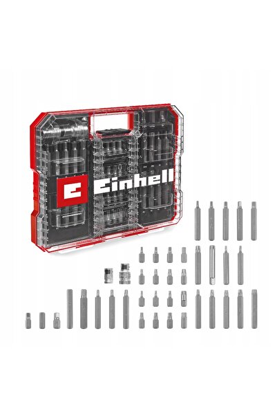 Einhell Car Classic EINHELL XL-CASE Set complet de biți întăriți 40 de bucăți...