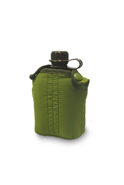 elemental Φλασκί νερού με θήκη GI STYLE 840ml Χακί