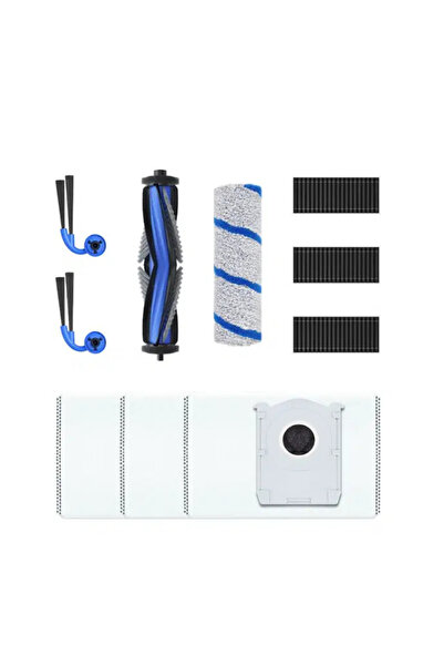 Ecovacs X11 Pro Omni Uyumlu 10 Parça Yedek Parça Seti (Ana Fırça, Rulo Mop, F...